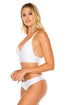Luli Fama Cosita Buena CROSS BACK BUSTIER TOP